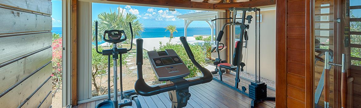 Villa Dream in Blue Gym & Sauna