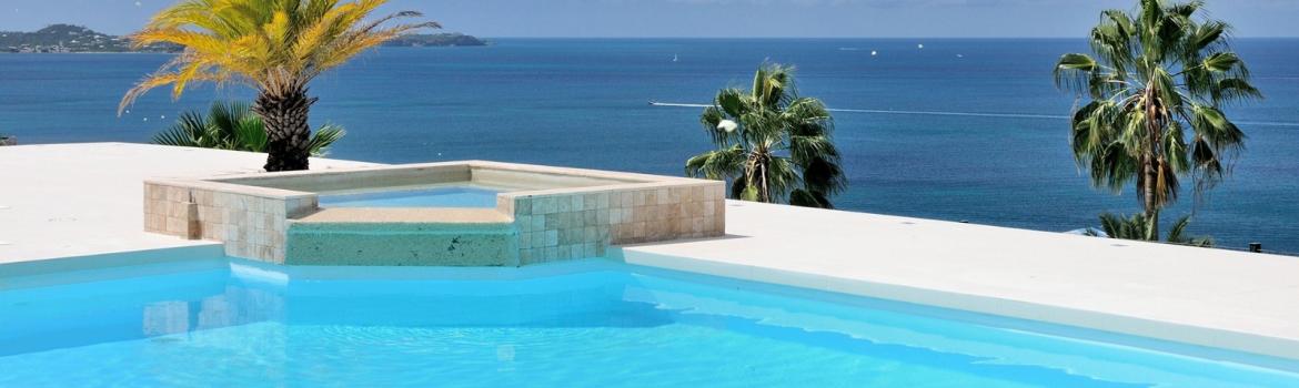 Villa Dream in Blue Saint-Martin - Pool and Terraces