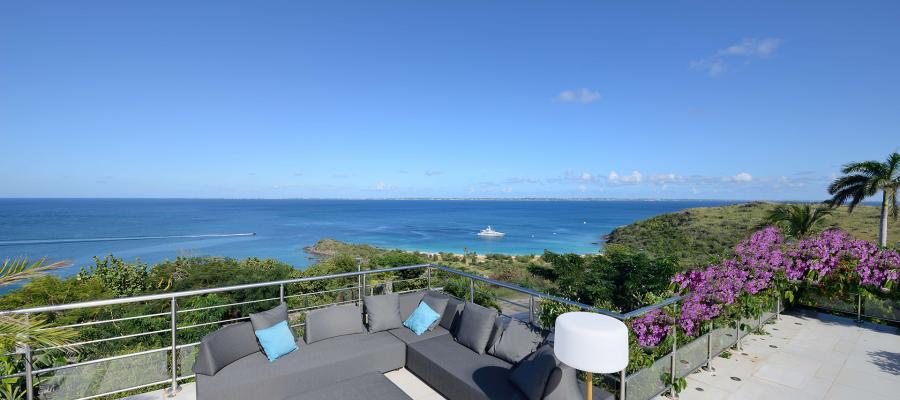 Villa Dream in Blue St.Martin - Pool and Terraces Villa Dream in Blue St.Martin - Pool and Terraces