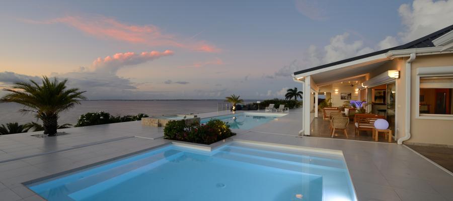 Villa Dream in Blue St.Martin - Pool and Terraces