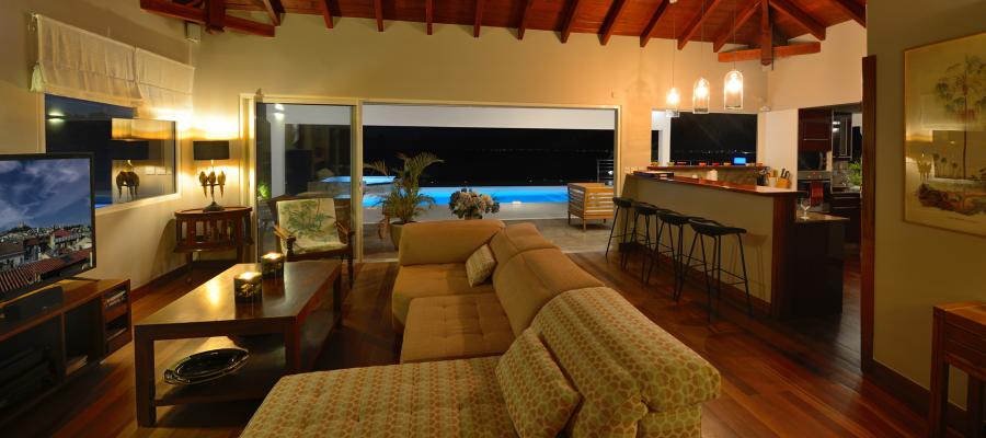 Villa Dream in blue St.Martin - Living Room