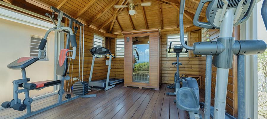 Villa Dream in Blue Gym & Sauna