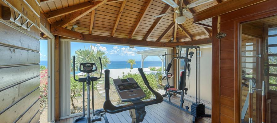 Villa Dream in Blue Gym & Sauna