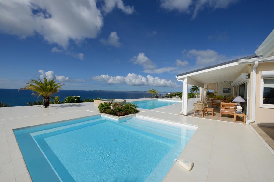 Villa Dream in Blue St.Martin - Pool and Terraces