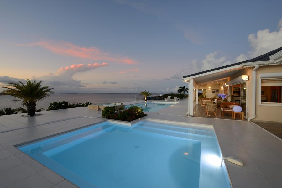 Villa Dream in Blue St.Martin - Pool and Terraces