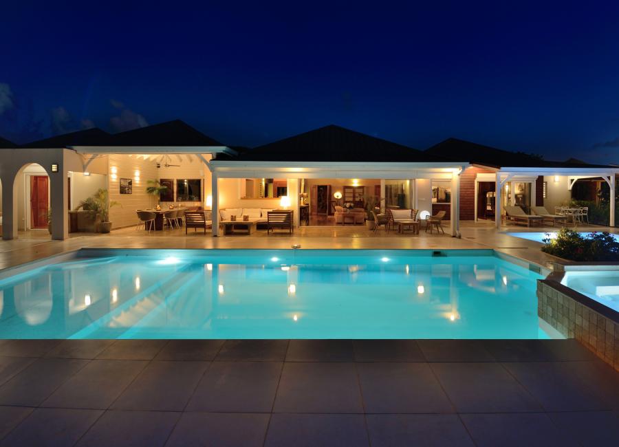 Villa Dream in Blue St.Martin - Pool and Terraces