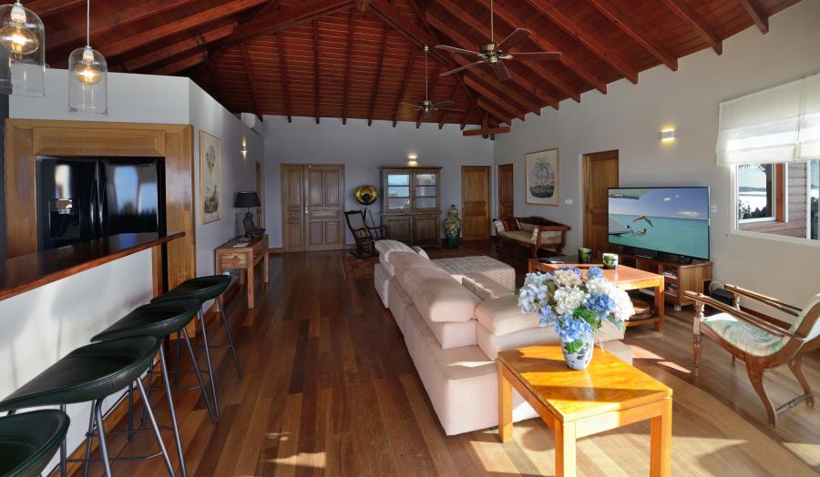 Villa Dream in blue St.Martin - Living Room