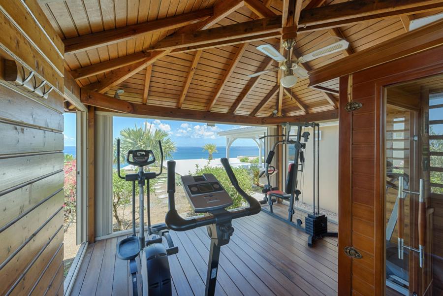 Villa Dream in Blue Gym & Sauna